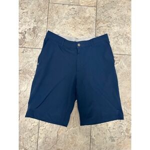 Adidas Mens Golf Shorts Size 30 Performance Stretch Athletic Blue